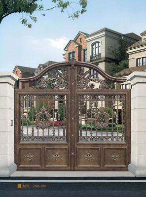 鋁藝庭院門(mén)案例8